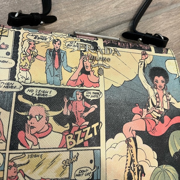 Prada comic print satchel - Picture 2 of 7